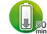 Braun 9-9095Cc 50 min cordless use