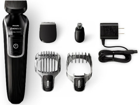 Philips Norelco Multigroom 3100 Rechargeable cordless and corded use